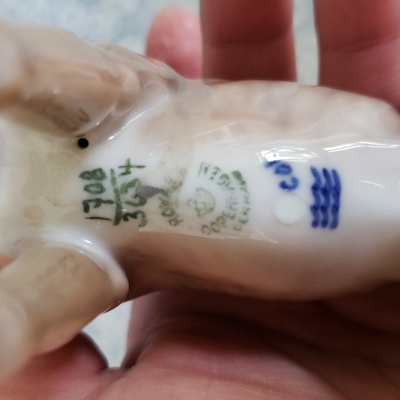 Two Boxer Dog Figurines Porcelain Figurine Copenhagen - Picture 12 of 16